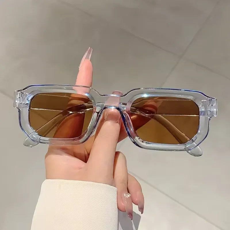 Gafas de Sol Retro Rectangulares UV400 | Estilo Vintage para Hombre y Mujer