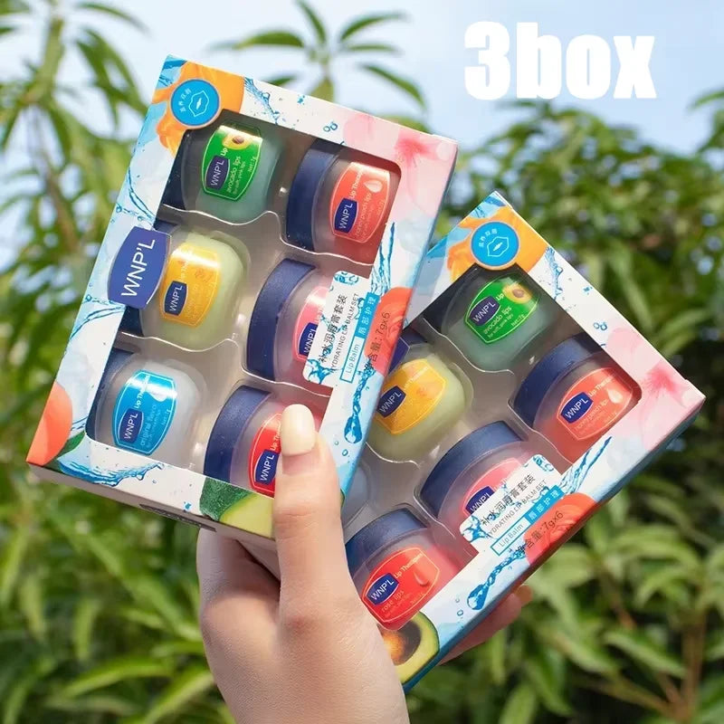 Set de Bálsamos Labiales Nutritivos | Hidratación Intensa Sabores Frutales