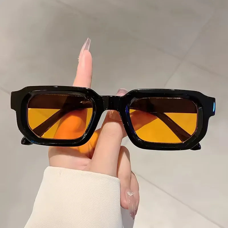 Gafas de Sol Retro Rectangulares UV400 | Estilo Vintage para Hombre y Mujer