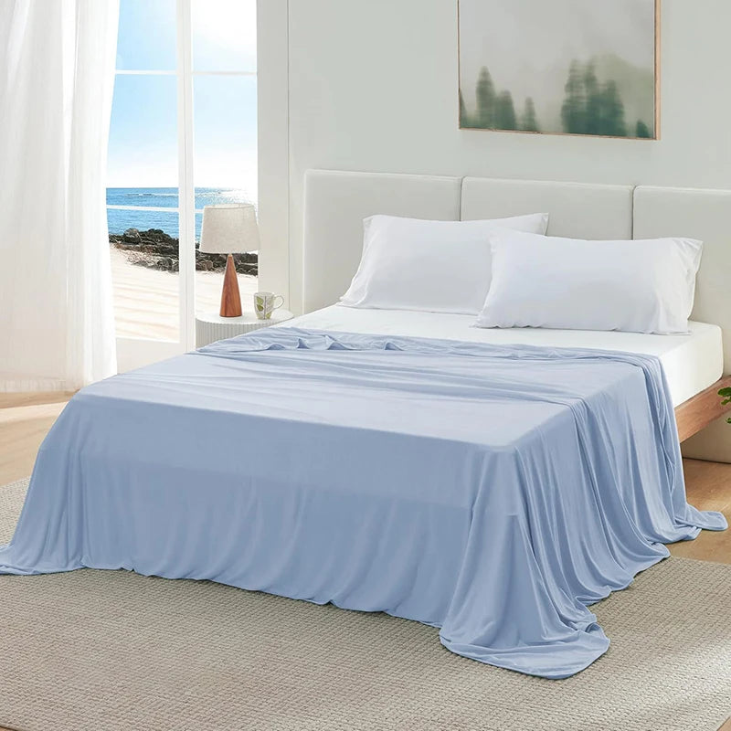 Manta Refrescante de Seda Helada | Ligera y Transpirable para Dormir en Verano