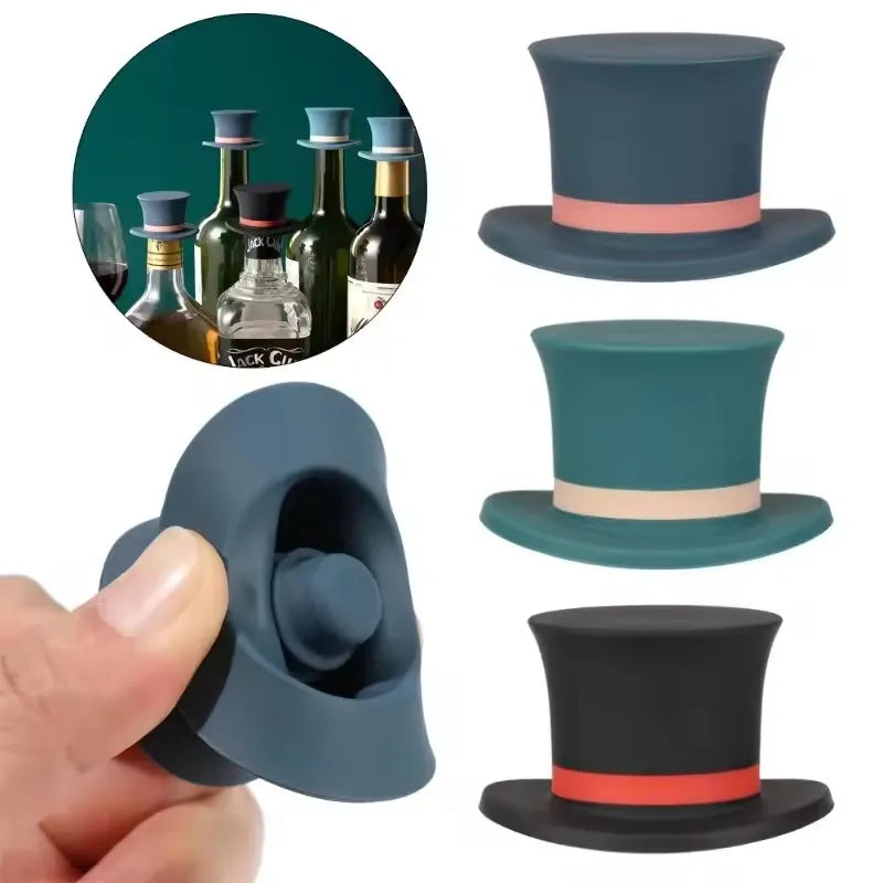 Tapón de Silicona para Botellas de Vino y Cerveza | Cierre Hermético Reutilizable