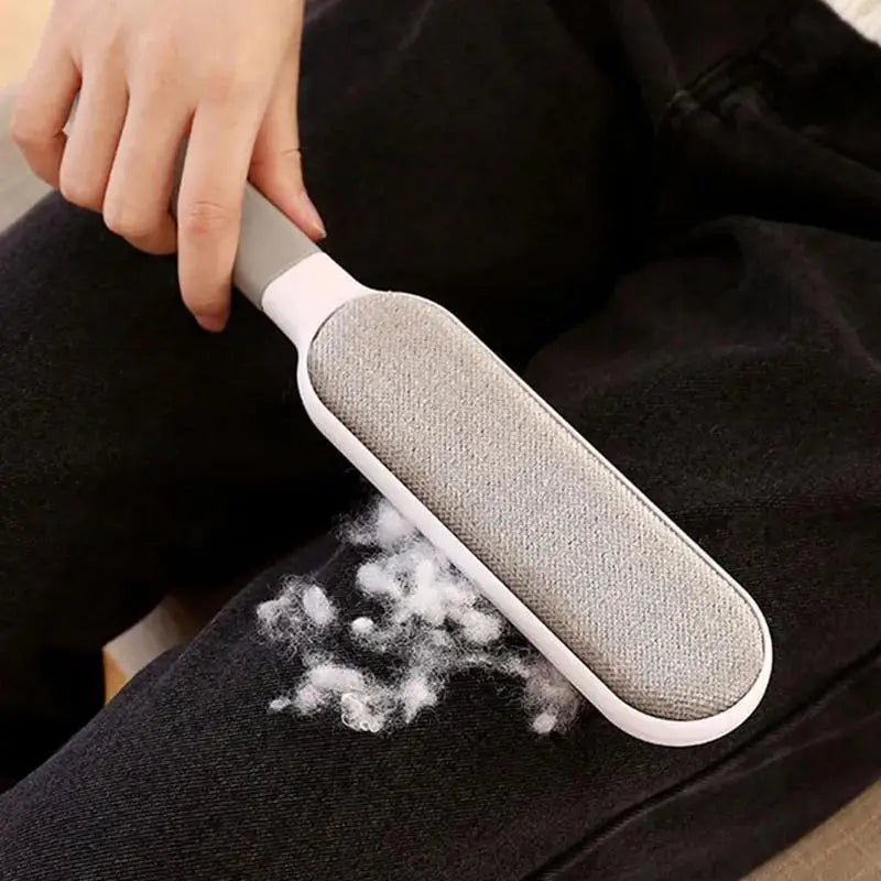 Quitapelos de Mascotas Doble Cara | Cepillo Electrostático para Ropa, Sofá y Moqueta