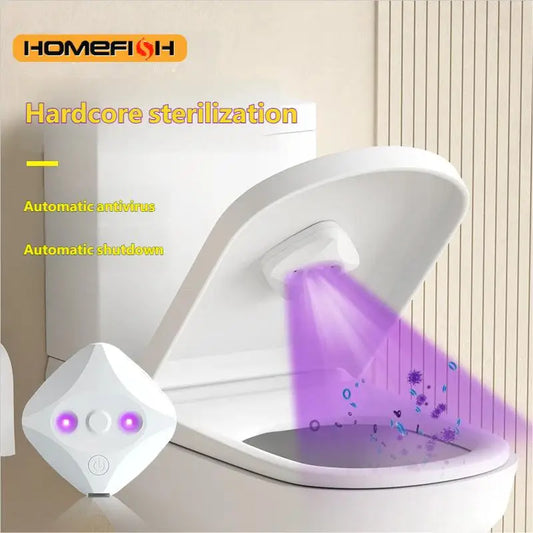 Lámpara Esterilizadora UV para Inodoro | Desinfección Automática con USB