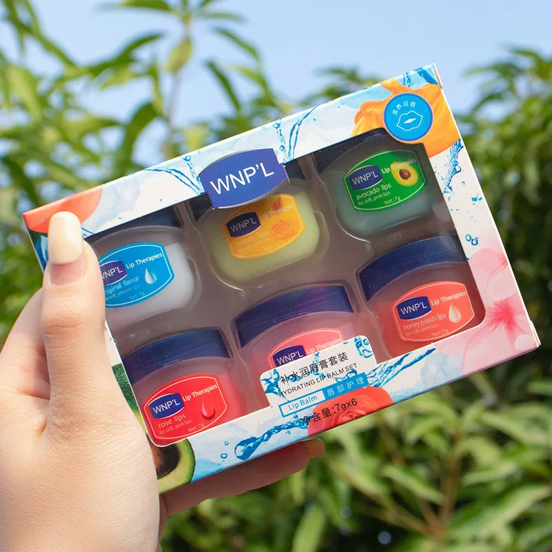 Set de Bálsamos Labiales Nutritivos | Hidratación Intensa Sabores Frutales
