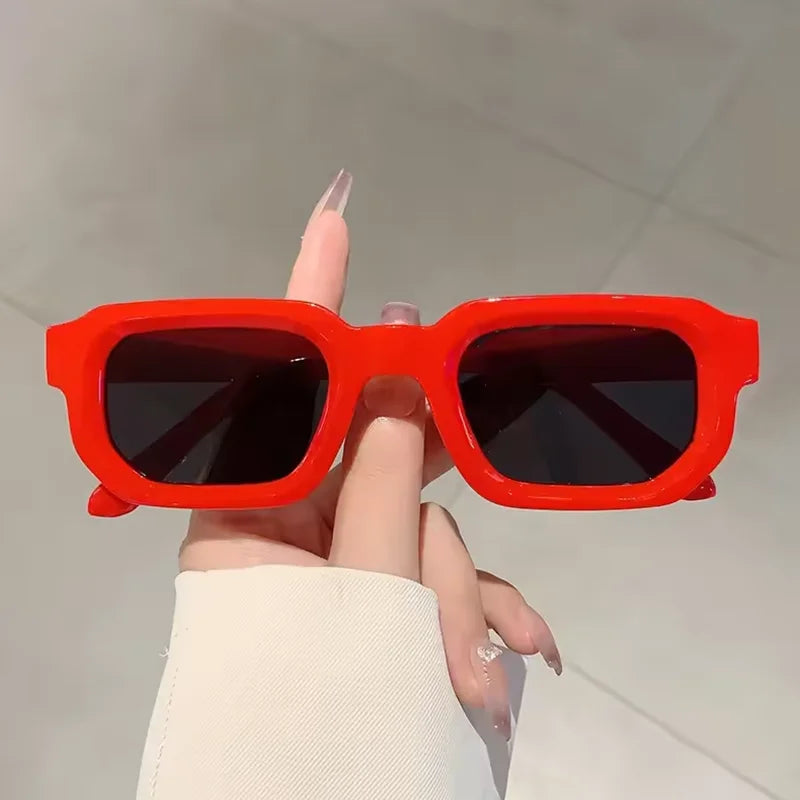 Gafas de Sol Retro Rectangulares UV400 | Estilo Vintage para Hombre y Mujer