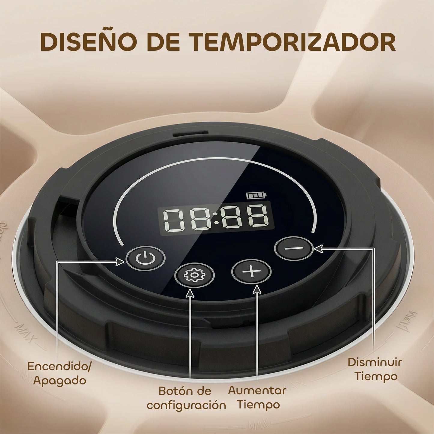 Comedero Automático para Gatos y Perros | 6 Compartimentos con Temporizador y Display LED