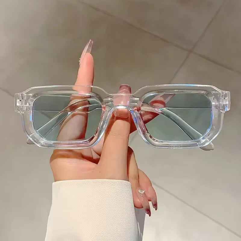 Gafas de Sol Retro Rectangulares UV400 | Estilo Vintage para Hombre y Mujer