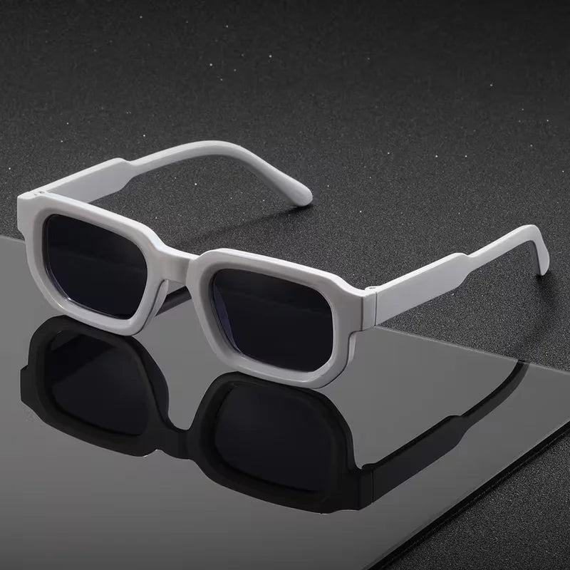 Gafas de Sol Retro Rectangulares UV400 | Estilo Vintage para Hombre y Mujer