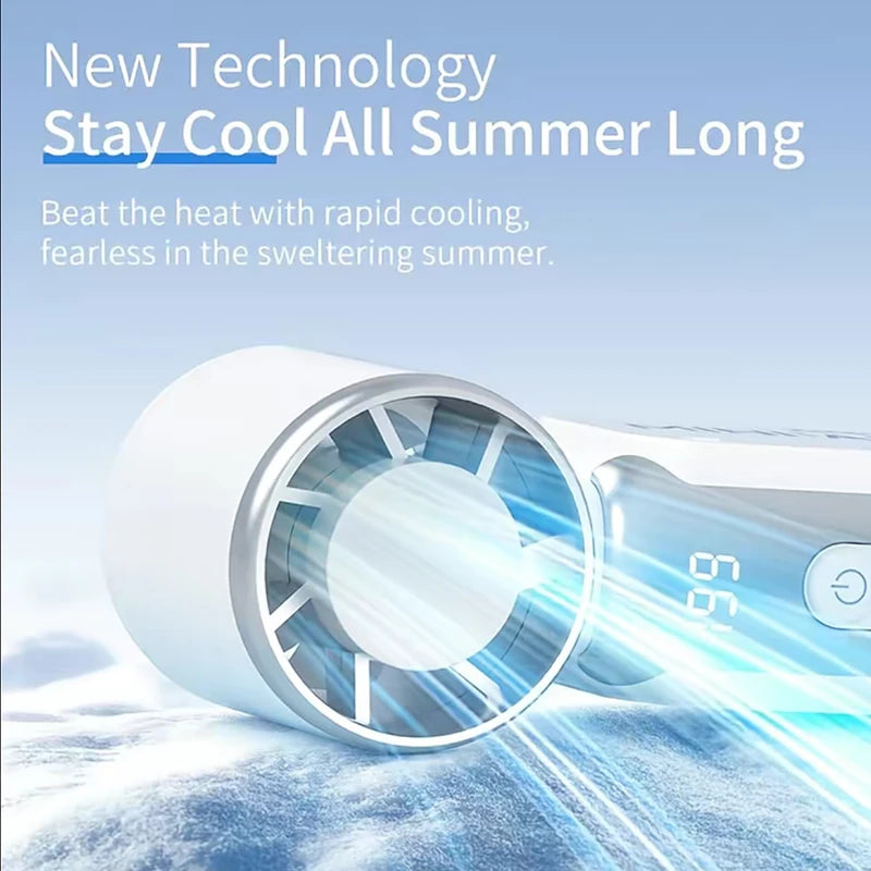 Mini Ventilador de Bolsillo Portátil USB | Plegable para Viaje, Oficina y Exterior