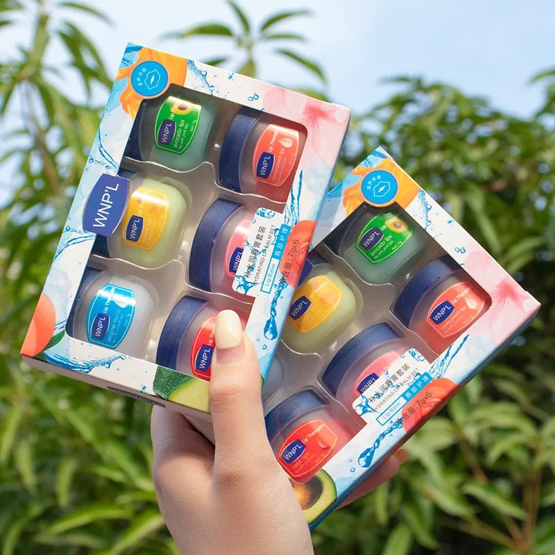 Set de Bálsamos Labiales Nutritivos | Hidratación Intensa Sabores Frutales