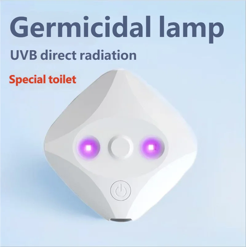 Lámpara Esterilizadora UV para Inodoro | Desinfección Automática con USB
