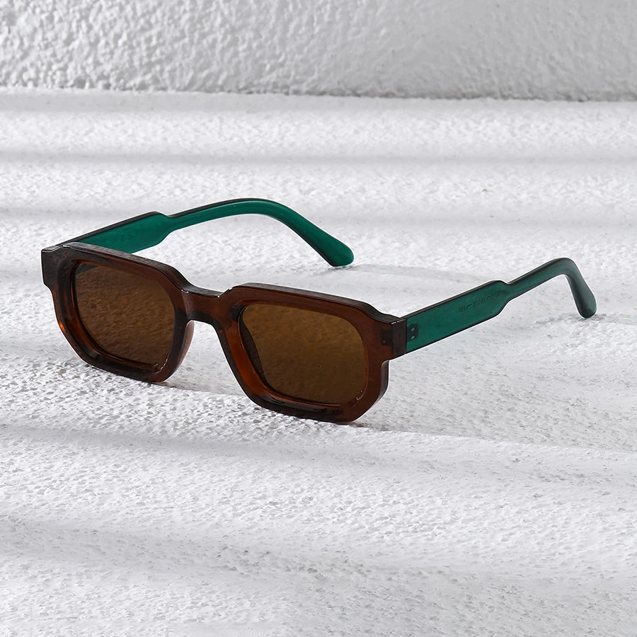 Gafas de Sol Retro Rectangulares UV400 | Estilo Vintage para Hombre y Mujer